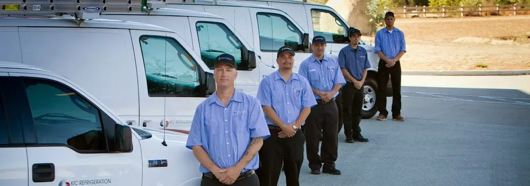 KIC Refrigeration crew ready for Mini Split Repair jobs across Orinda
